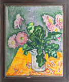 Blumen in weißer Vase - Bild 2