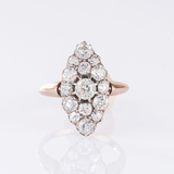 Jugendstil Diamant-Ring - Bild 1