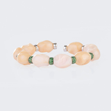 Bangle with Andean Opals and Tsavorites - image 4