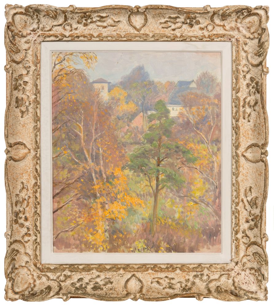 Autumnal Trees in Blankenese - image 2