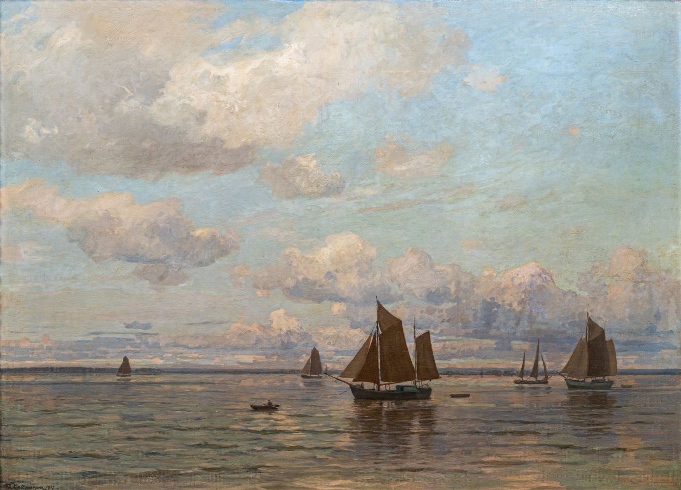 Boats on the Elbe