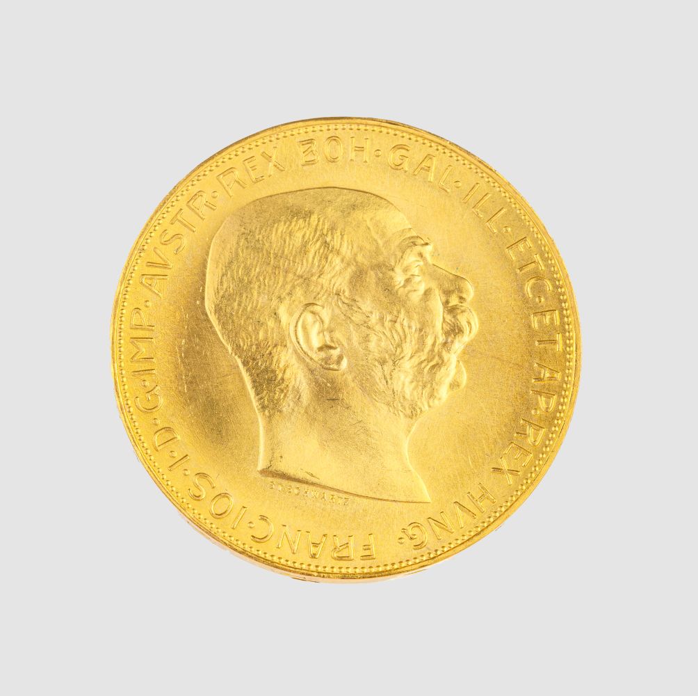 Gold Coin 100 Kronen Franz Joseph I