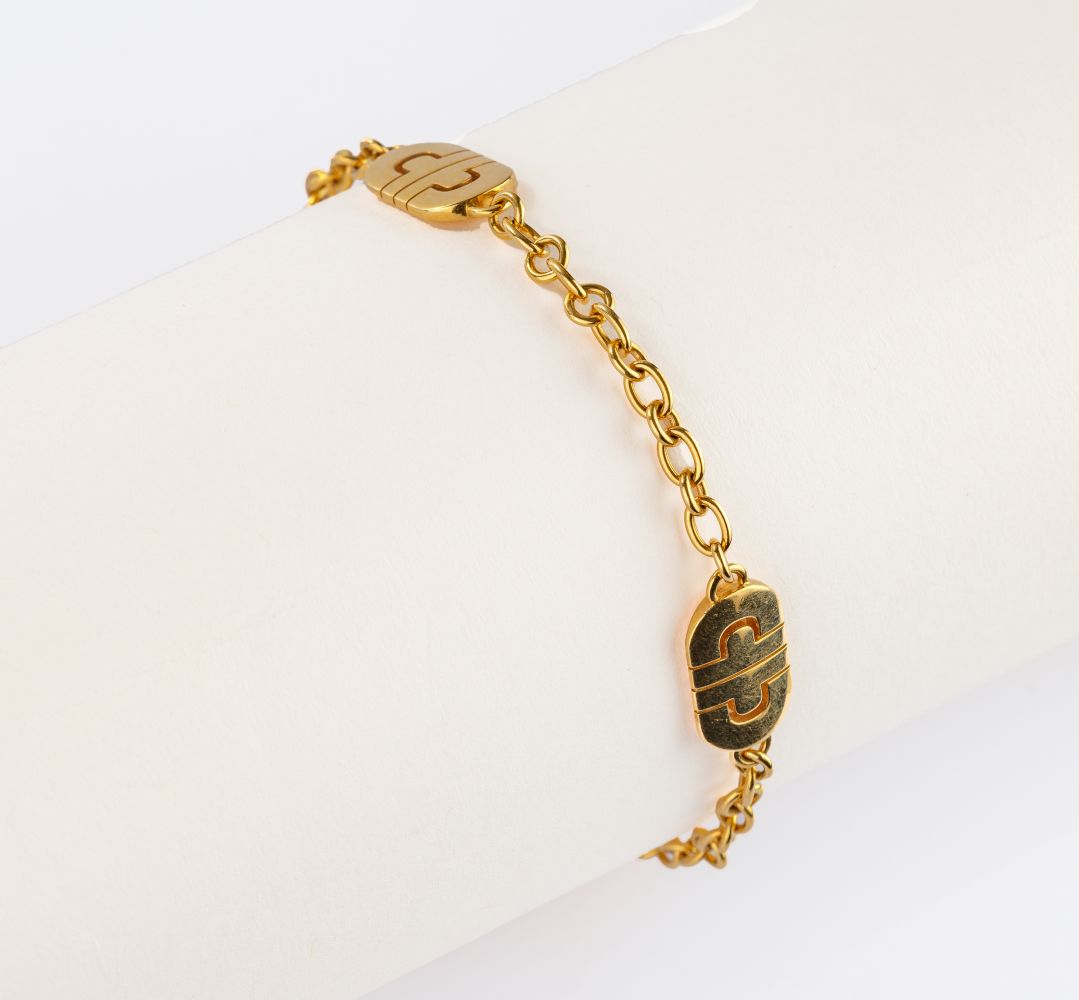 Gold Bracelet 'Parentesi' - image 2