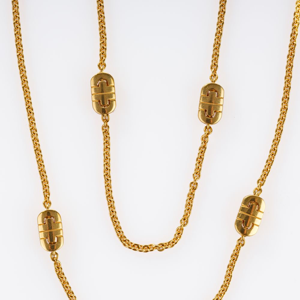 Very Long Necklace 'Parentesi' - image 2