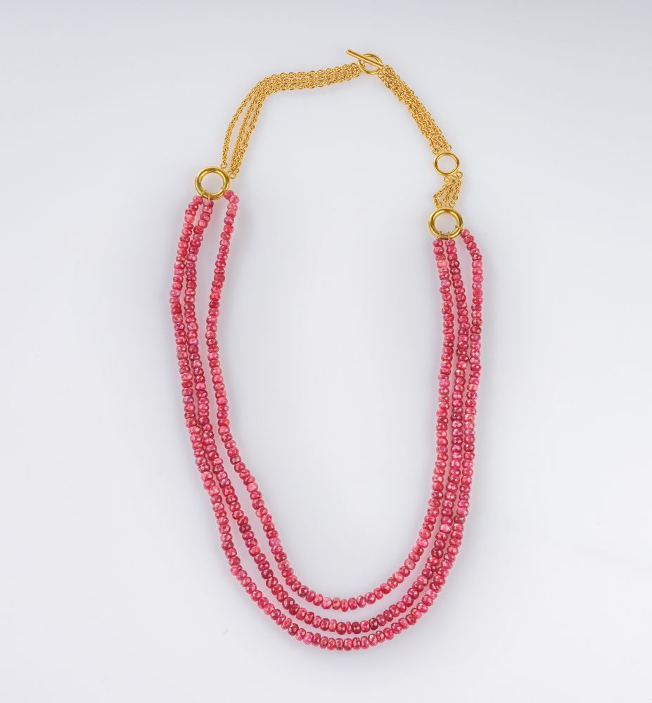 Ruby Cascade Necklace