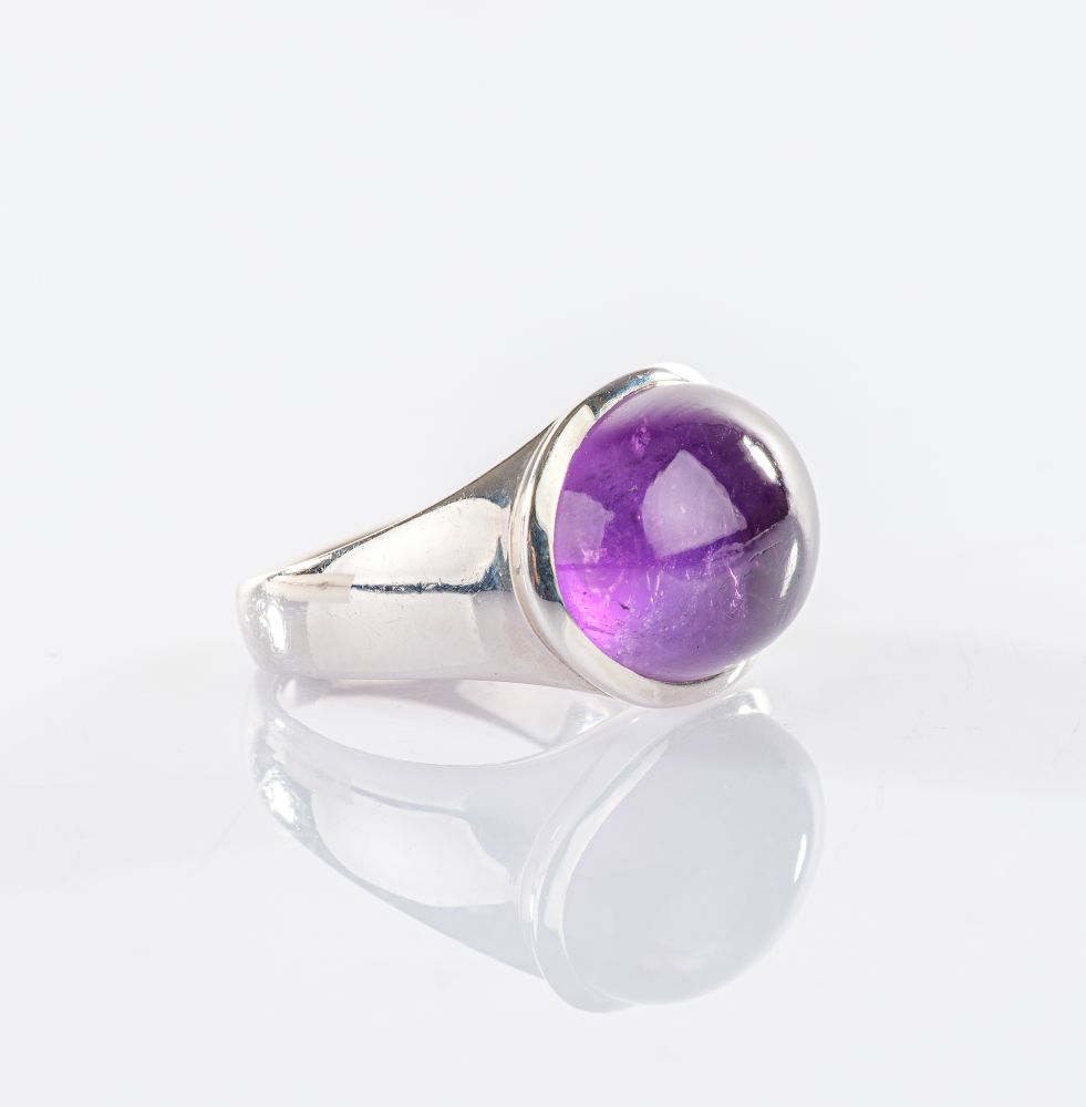 Amethyst Bandring - Bild 2