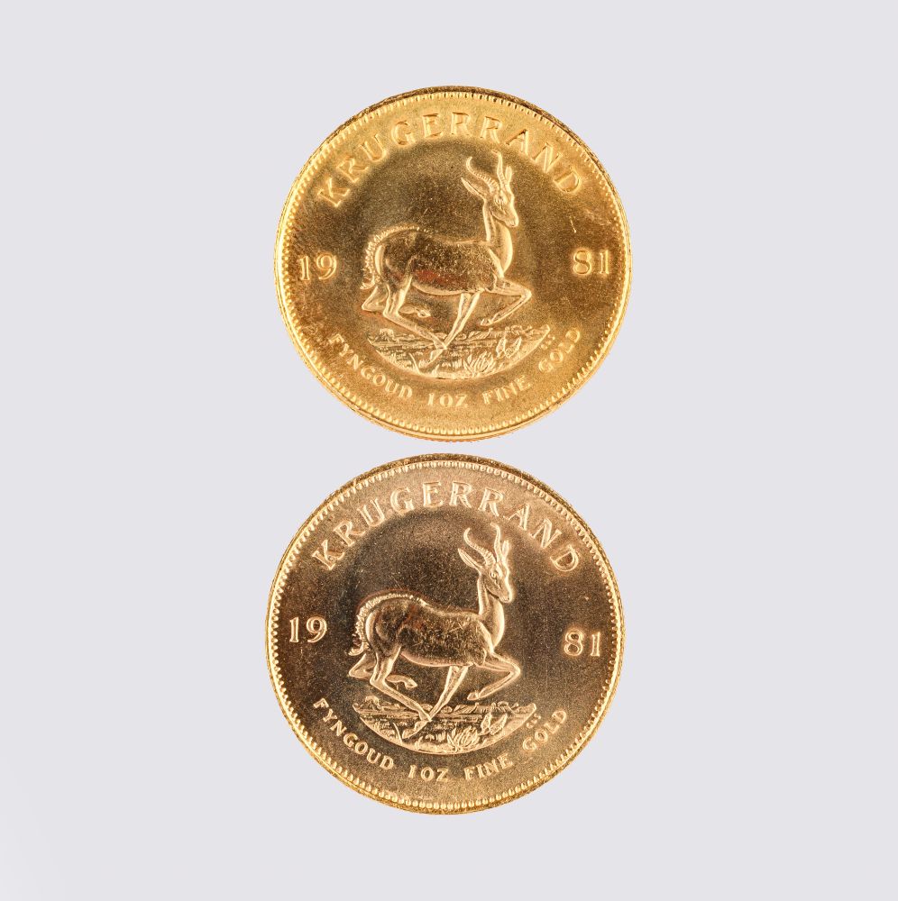 Two Gold Coins Krugerrand - image 2