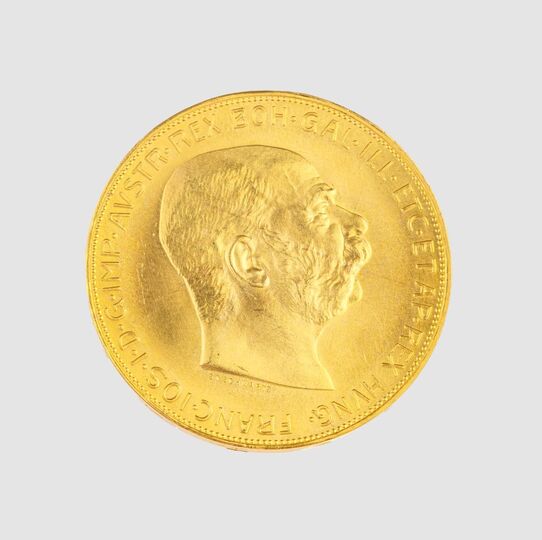 Gold Coin 100 Kronen Franz Joseph I