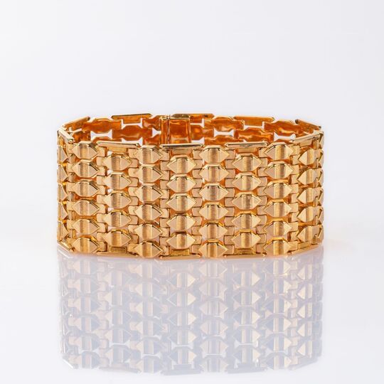 Large Gold Bracelet