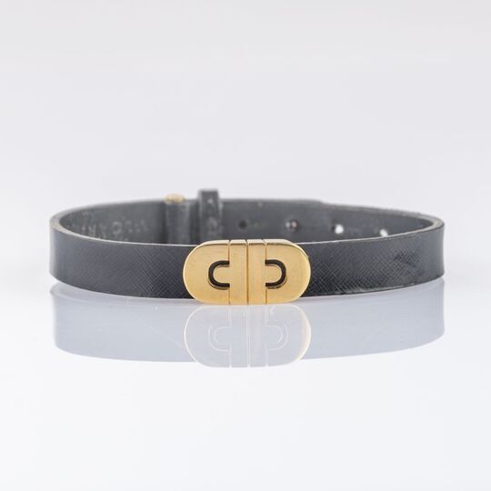 Leder Armband 'Parentesi'