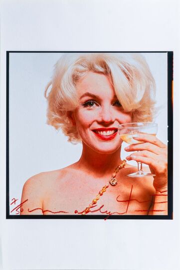 Marilyn and Champagne