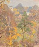 Autumnal Trees in Blankenese - image 1