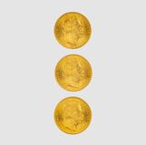 Three Gold Coins 8 Florin Kaiser Franz Joseph I - image 1