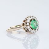 Tourmaline Diamond Ring - image 2