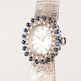 Ladies' Wristwatch with Diamonds and Sapphires - image 2