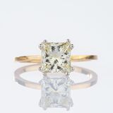 Princess Diamant Ring - Bild 1