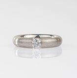 Solitaire Tension Ring - image 1