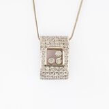 Diamond Pendant on Necklace