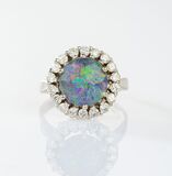 Opal-Brillant Ring - Bild 1