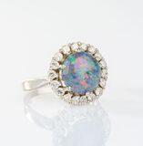 Opal-Brillant Ring - Bild 2