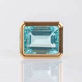 Large Aquamarine Clasp - image 1