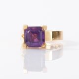 Modern Amethyst Ring - image 2