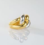 Bicolor Gold Ring - image 2