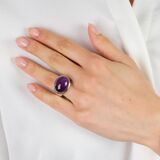 Amethyst Bandring - Bild 3