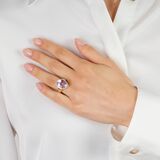 Kunzite Diamond Ring - image 3